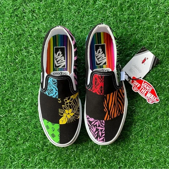 Vans Classic Slip On Crayola Diy - Picture 2 of 6